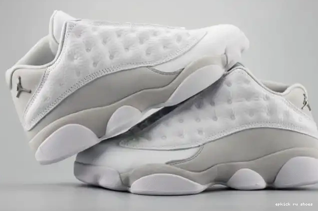 Rep Jordan 13 Money LowPure mens white 310810-100 Air 0420